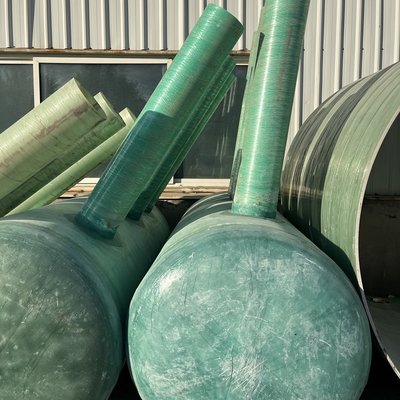 模壓玻璃鋼化糞池 安耐誠 管徑DN200 農改廁用 30m 施工方便